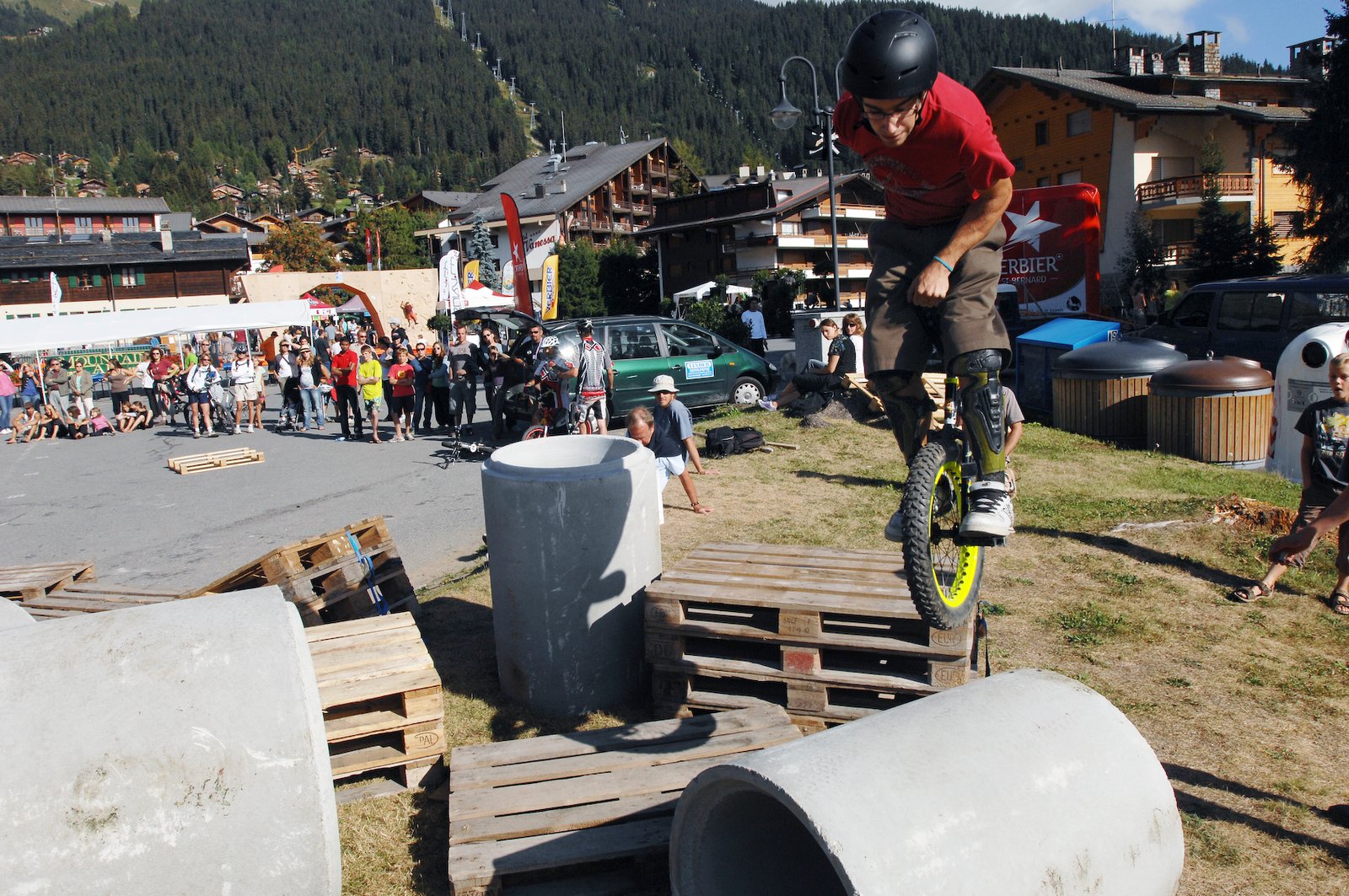 Bike event urbain — Verbier